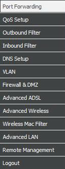 D-Link-DSL2640b Wireless G ADSL2+ Inserire i DNS
